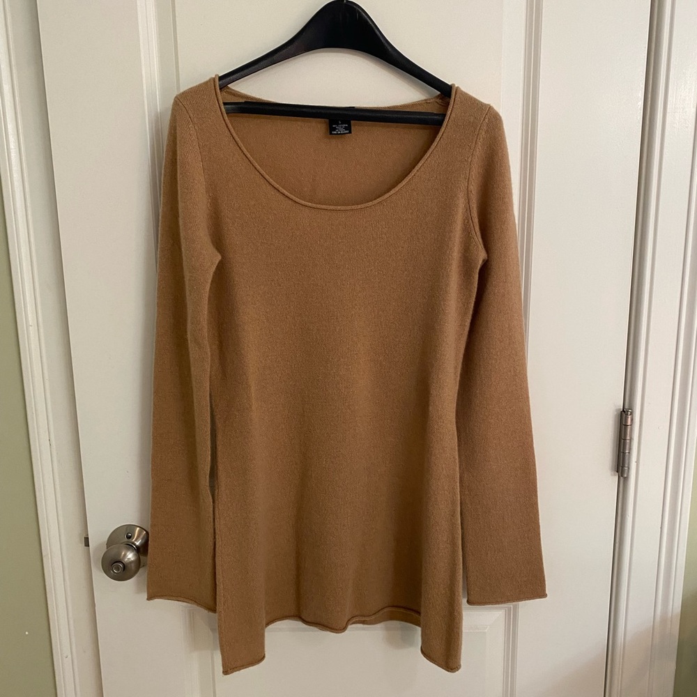 Sofie Cashmere Beautiful brown sweater NWOT